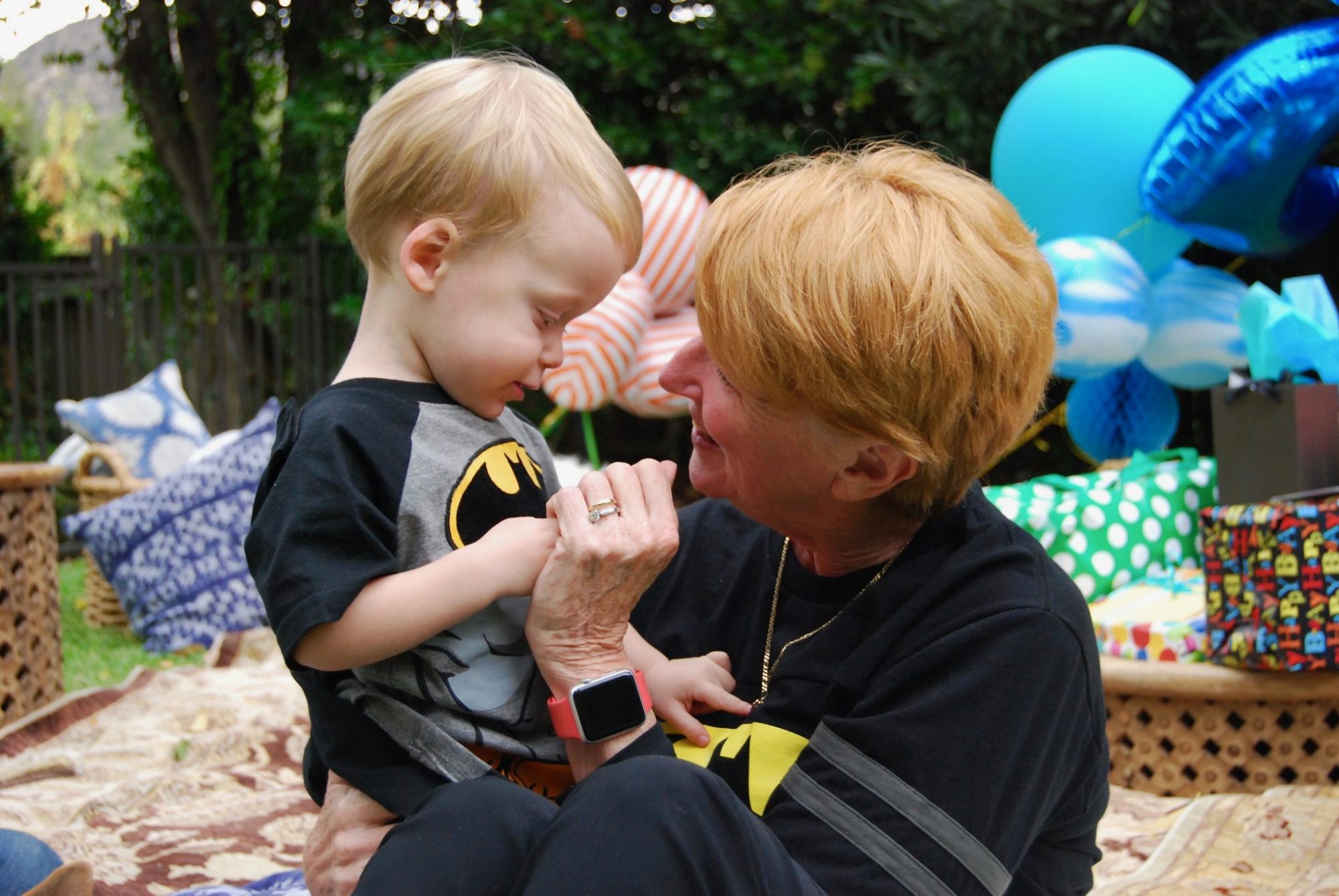 Levon and Memaw. Levon and Memaw.