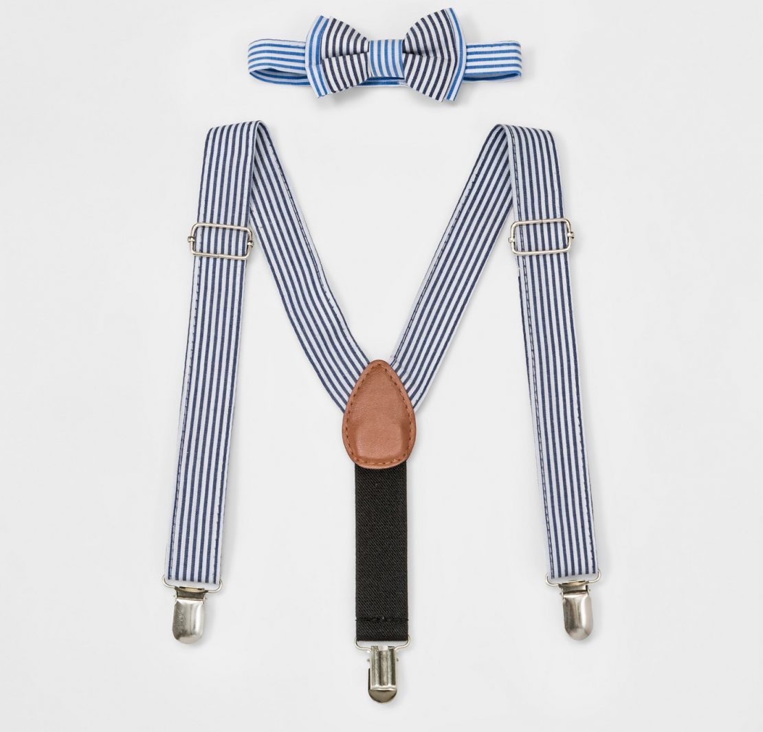 Toddler Boys' Bowtie and Suspender Set - Cat & Jack™