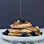 Granola Greek Yogurt Pancakes, Raise Magazine