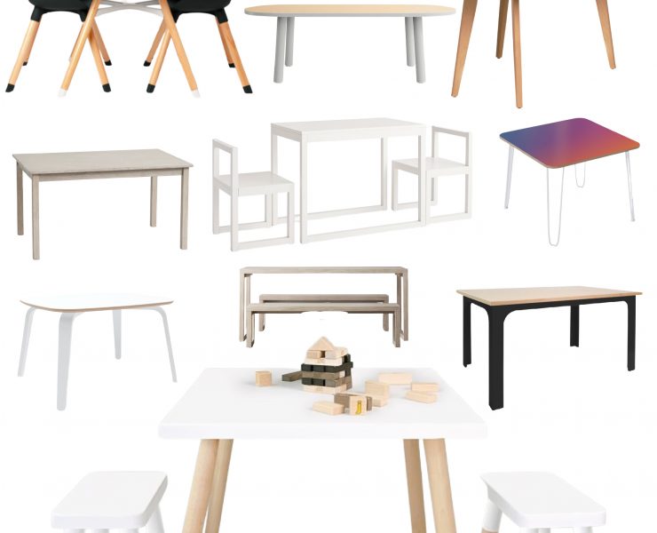 The Best Modern Play Tables and Chairs For Kids