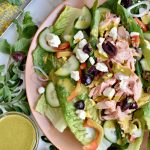 Baked Salmon Salad Recipe With Lemon-Mint Vinaigrette