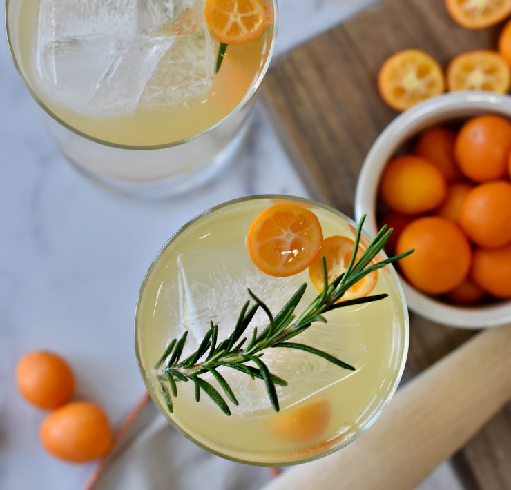 Kumquat Gin Cockatil